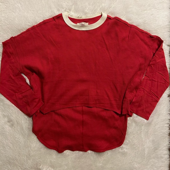 Free People We The Free Jayson Ringer Long Sleeve Shirt - Picture 9 of 9